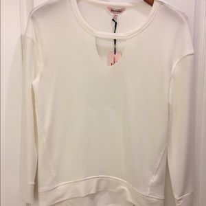 Juicy Couture Knit Top, NWT, Creamy White, Med
